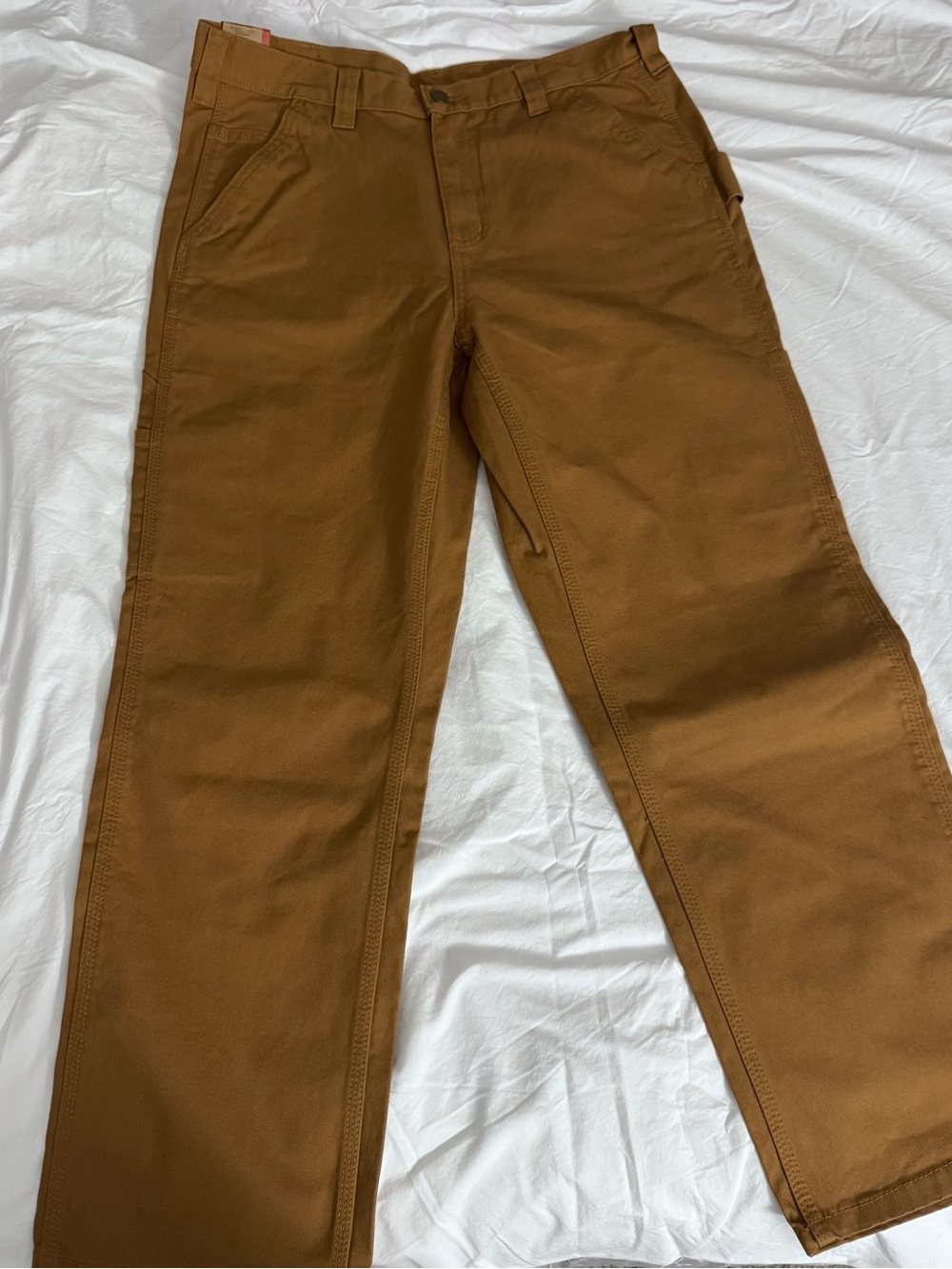 Brahma Men's Brown Carpenter Chino Pants